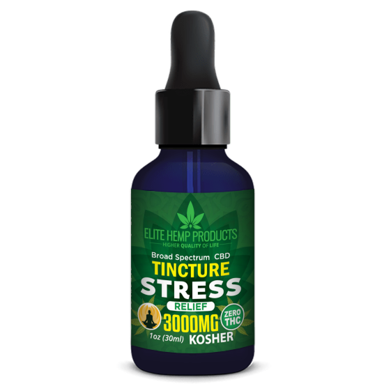 CBD Tincture Stress Relief 3000mg