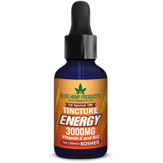 CBD Tincture 3000mg Energy