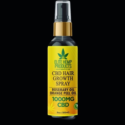 Hair Growth Spray 1000mg Rosemary & Orange Peel Oil