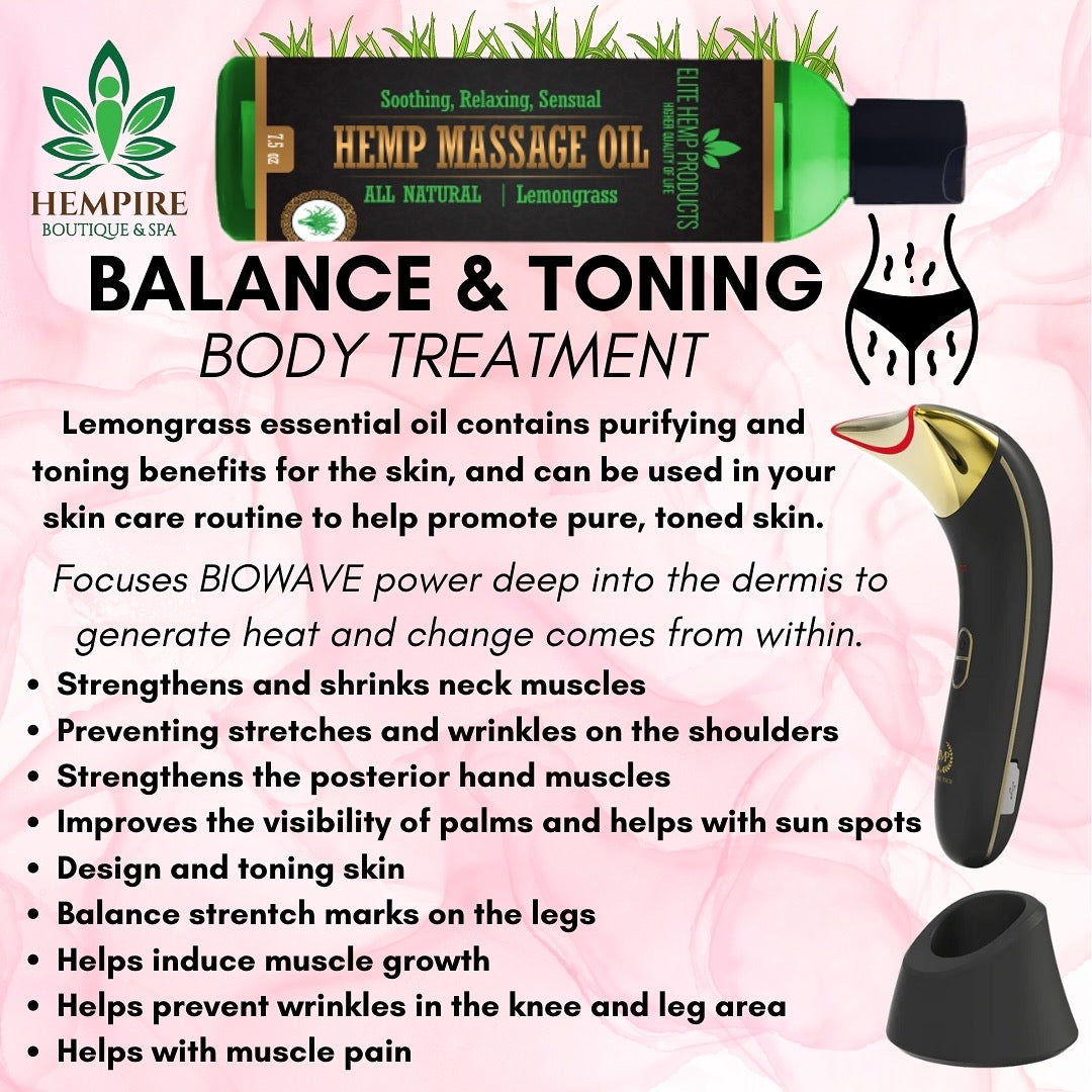 OIL BODY TREATMENT BALNCE & TONING BODY